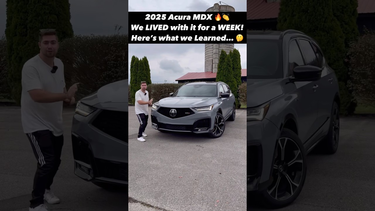 We Learned Some Important Things After Living with the 2025 Acura MDX Type S!