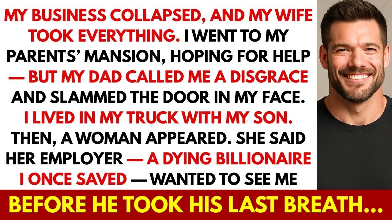 My Business Collapsed, My Parents Disowned Me — But Then A Billionaire’s Will Changed Everything