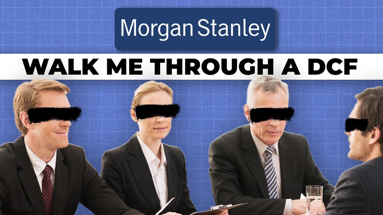 Watch me nail Morgan Stanley's interview question on DCF (Discounted Cash Flow)!