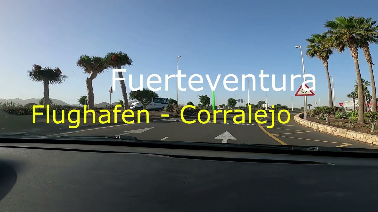 Fuerteventura vom Flughafen nach Corralejo