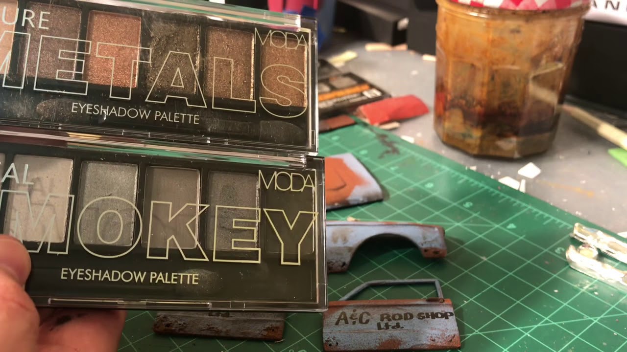 HOW TO: Building a weathered car Part 8 - weathering with paintable rust, powders, paints & filters