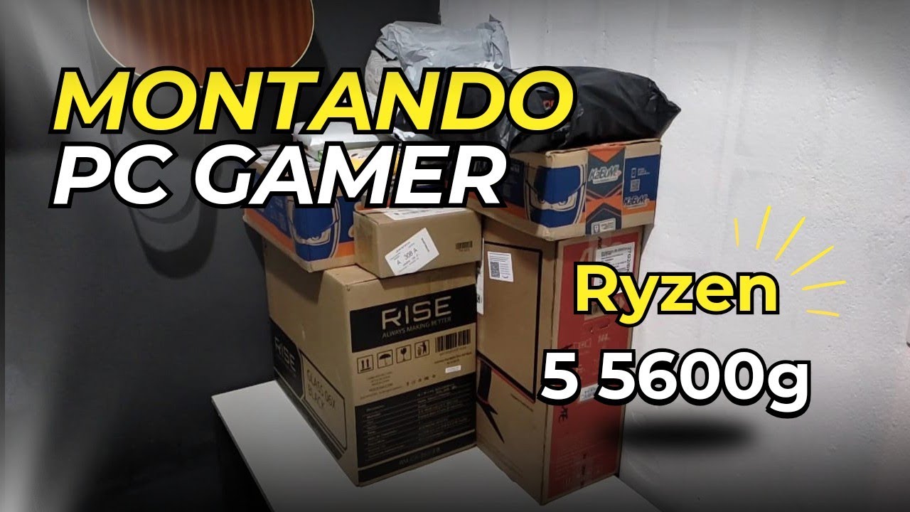 MONTANDO MEU PRIMEIRO PC GAMER - JULHO 2023