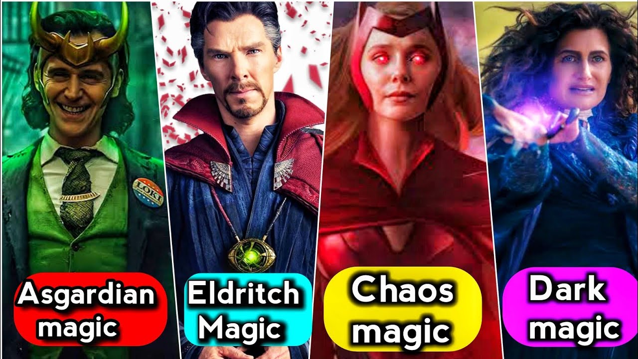 Top 7 magic users in marvel explained in Hindi (SUPERBATTLE)