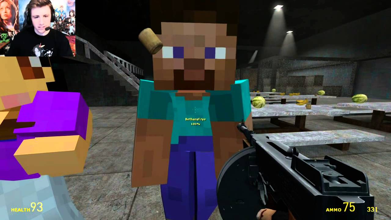 MINECRAFT IN JAIL!? -- Gmod COPS N ROBBERS Mod! 10 (Garry's Mod)