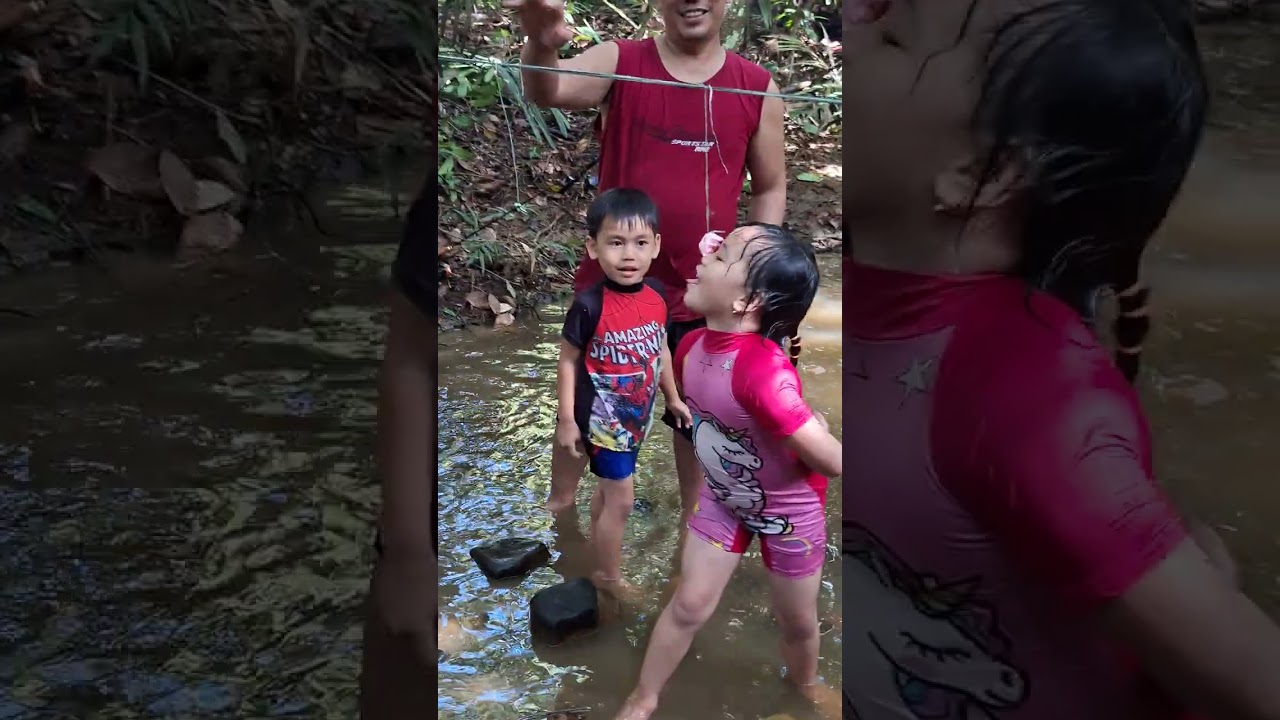 Liburan bersama keluarga sei keburau