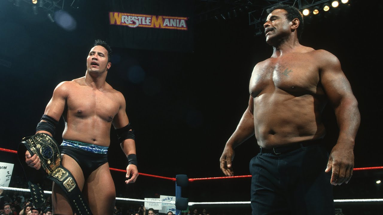 Рок и его отец объединяются на WrestleMania 13