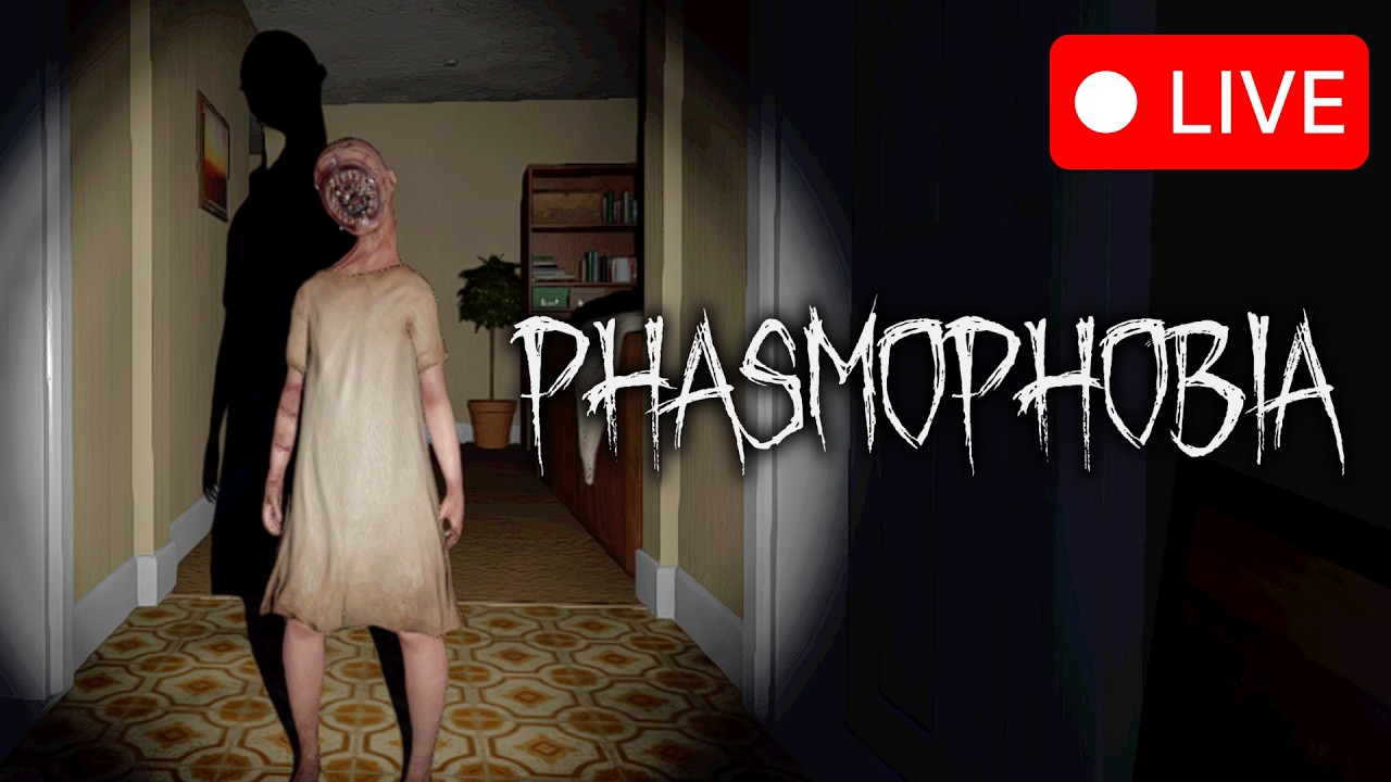 Phasmophobia Win Streak 128/300 | TOP MUNDIAL | GAMEPLAY AO VIVO 🔴
