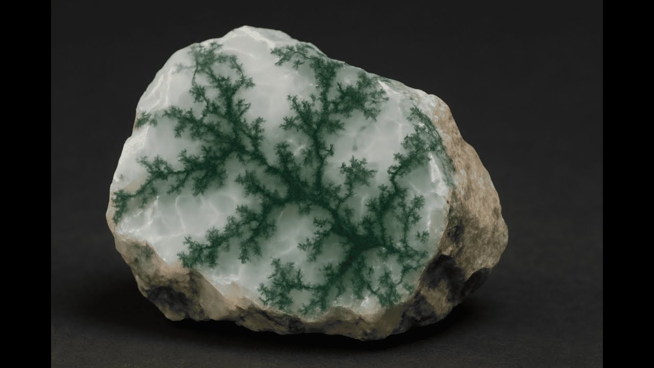 Откройте для себя мистическую красоту мохового агата.