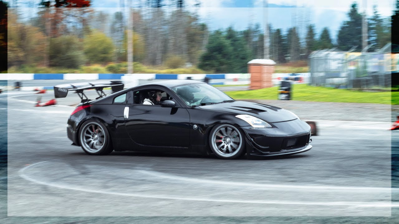 First Day at the TRACK in the 350Z!