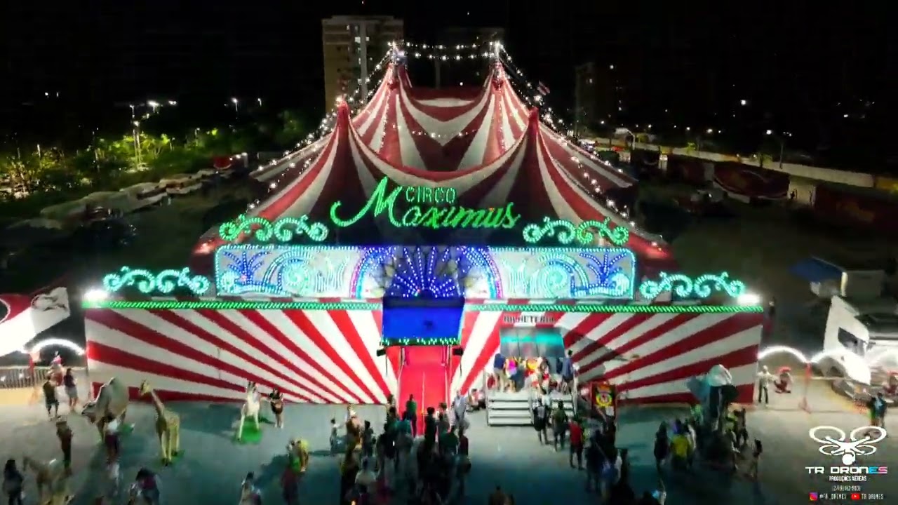 FILMAGEM AÉREA EXCLUSIVA NO CIRCO MAXIMUS EM SERRA-ES