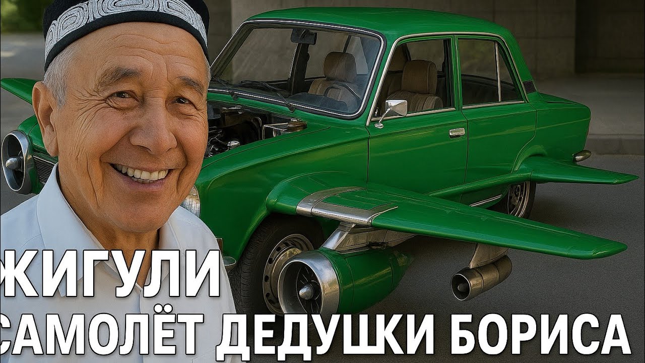Жигули самолёт дедушки Бориса!) офигенный тюнинг!) #топ #жигули #тюнинг #youtubeshorts #automobile