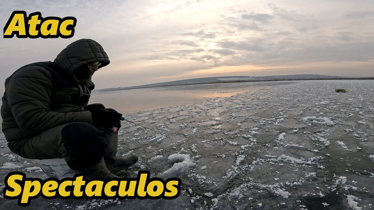 Am Pescuit la Copca pe Barajul Rogojesti, Gheata Subtire (Joi 13 februarie 2025)