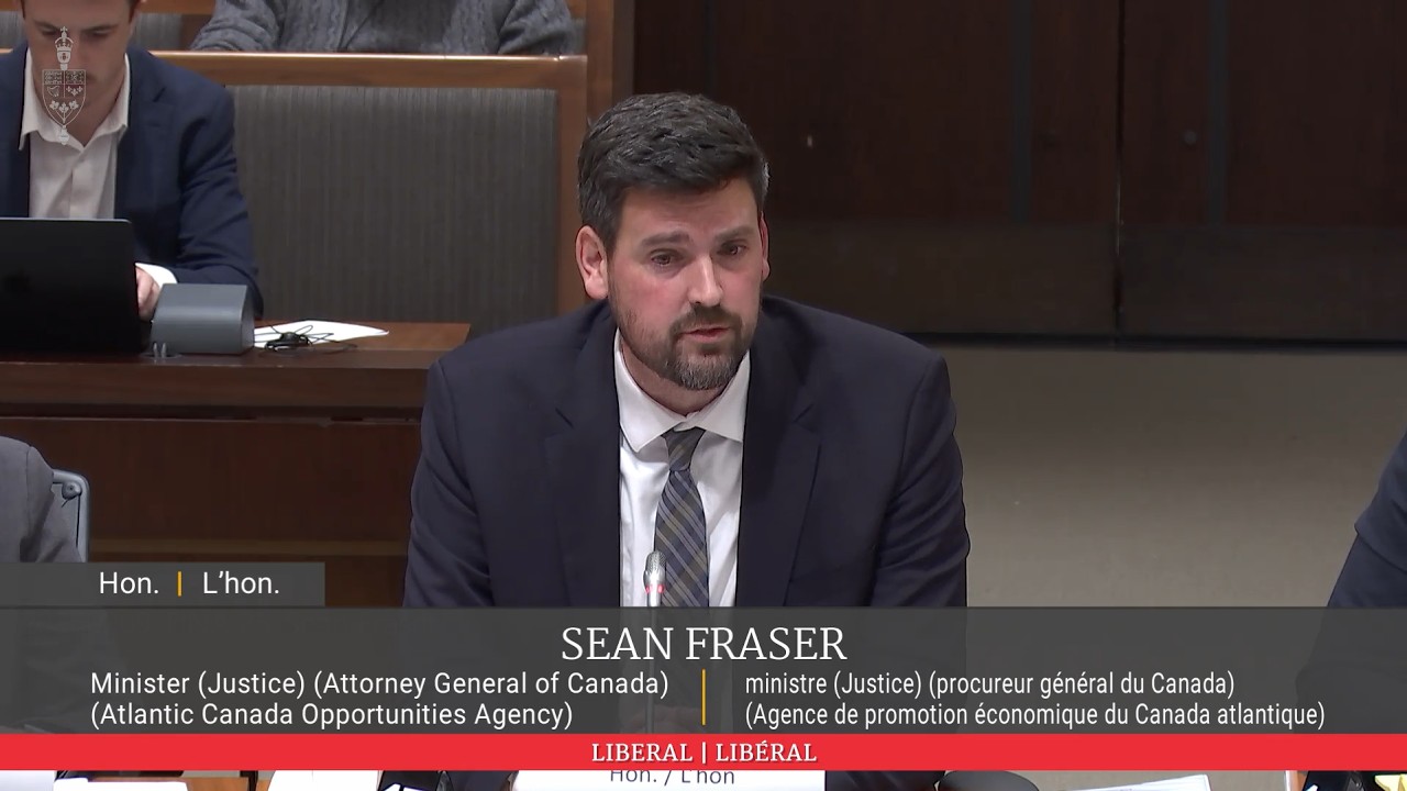 Justice minister Sean Fraser RIPPED APART in finance committee showdown