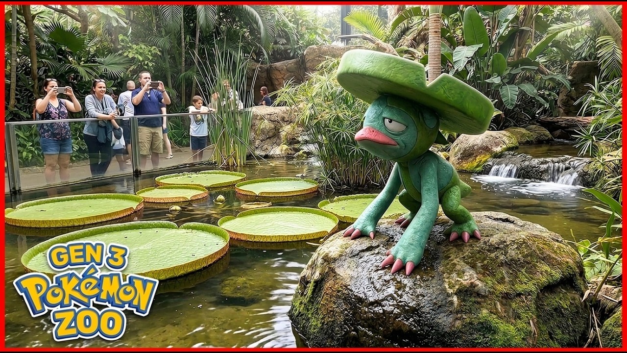 Gen 3 Pokemon Park Exploring A Real Life Pok&eacute;mon Zoo The Hoenn Exhibit Part 1