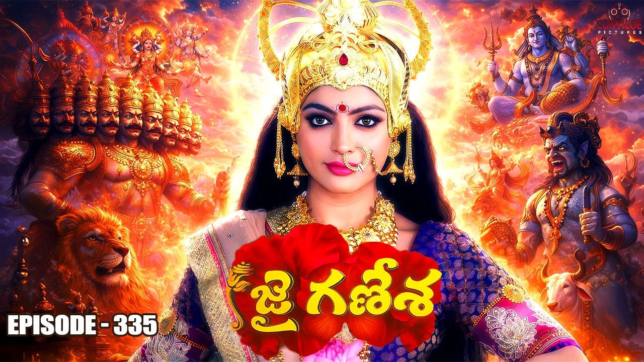 Jai Ganesha Episode No 335 | ఆదిశక్తి పురాణ ప్రభావం | Contiloe Studios Telugu #jaiganesha