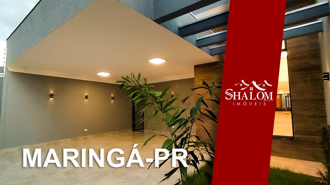 Casa com 3 quartos, 130 m², à venda por R$ 650.000 - Jardim Munique - Maringá/PR CA0262