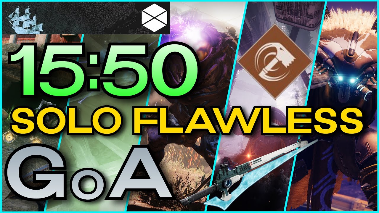 Solo Flawless Grasp of Avarice in less than 16 minutes (15:50)