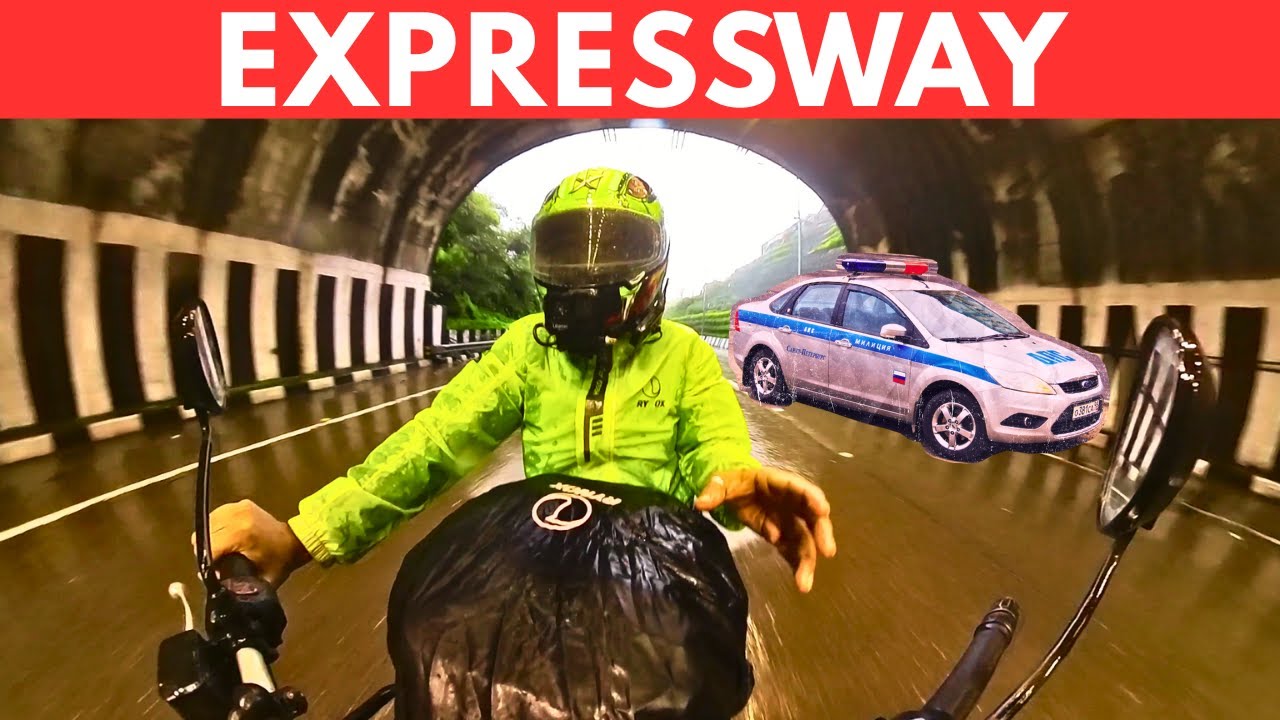 Can you ride your bike on Mumbai Pune Express Highway without fine