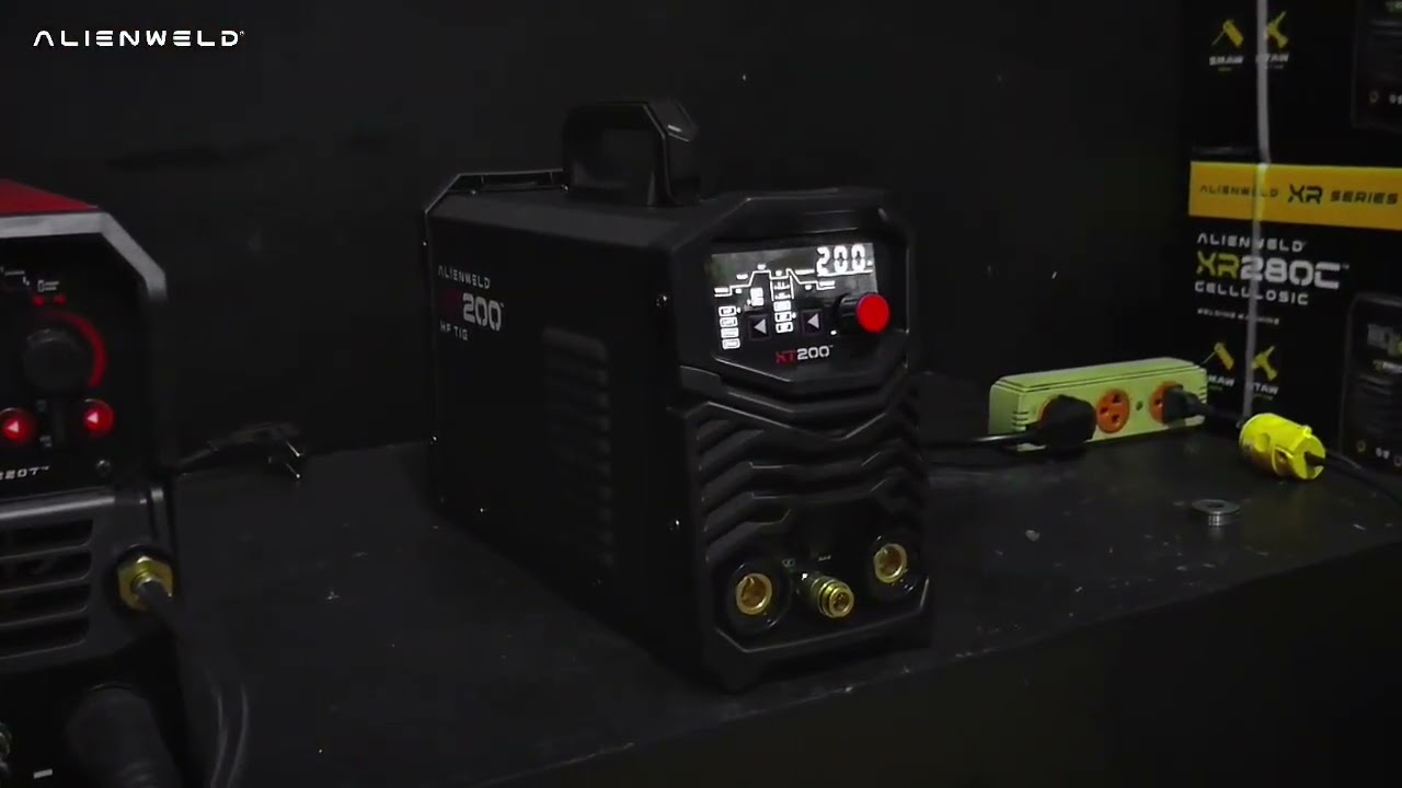 Configuracion Alienweld XT200