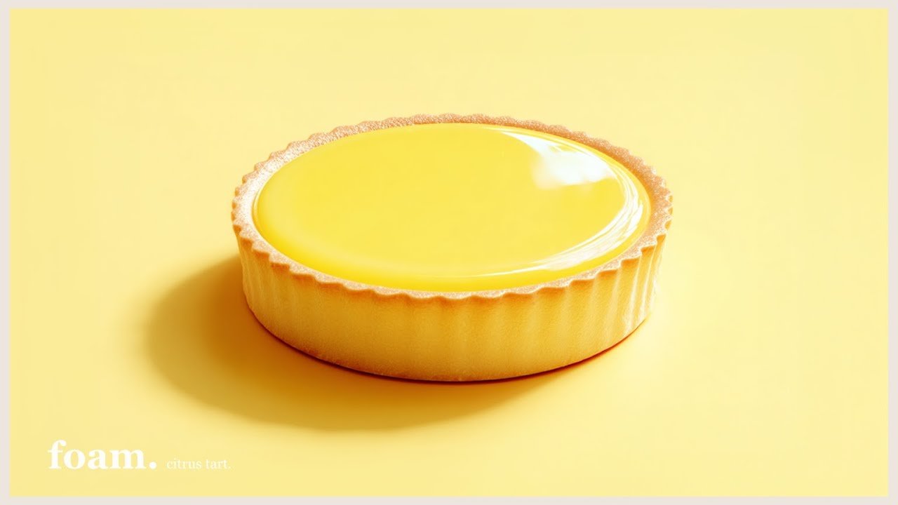 citrus tart.