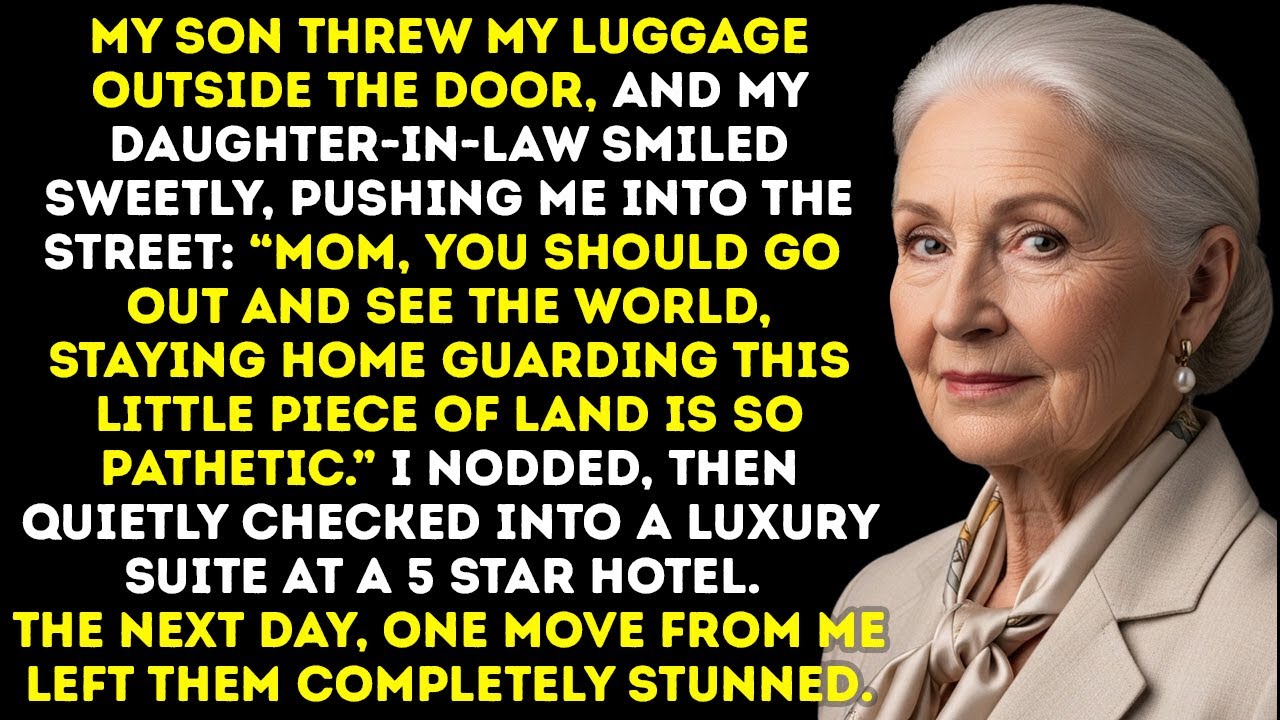 My Daughter-In-Law Sneered, “Mom, You Should Go See The World Instead Of Guarding This Little House”