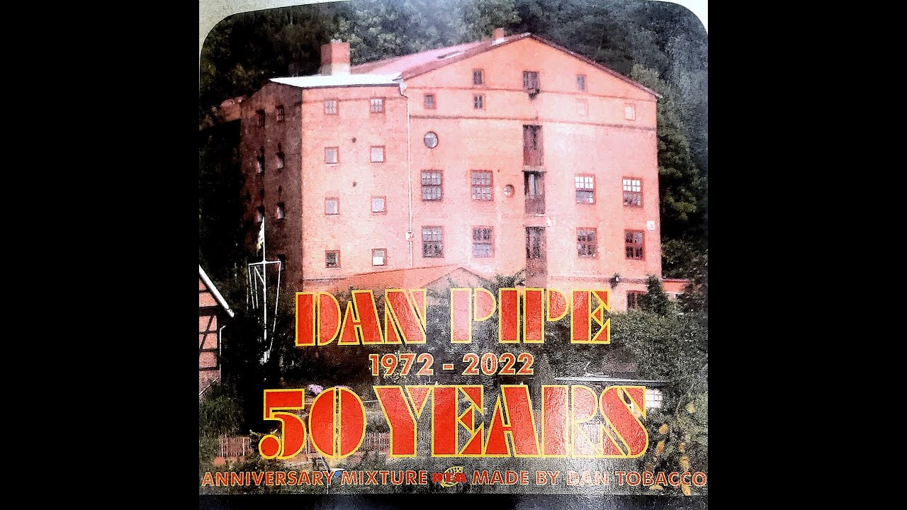 🇩🇪🇺🇸 Pfeife rauchen  |  DTM – Dan Tobacco »Dan Pipe 50 Years«  |  Pipe Tobacco  |  Pfeifentabak