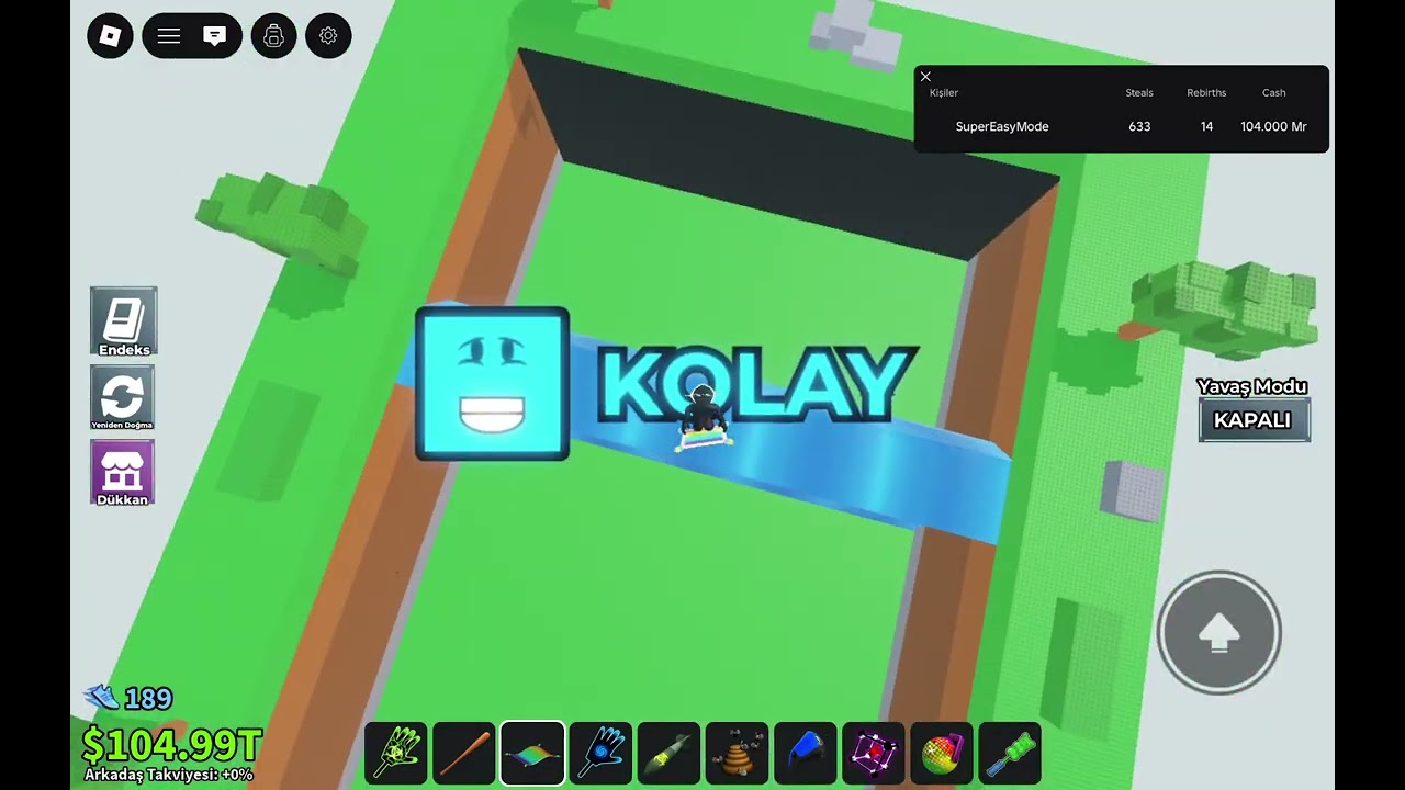 ESOK SEKOLAH CURSED GELDİ [STEAL A BRAİNTOT TÜRKÇE
