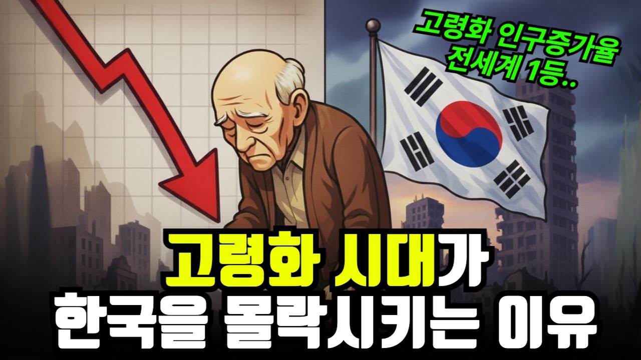 “한국이 1등..ㄷㄷ” 고령화 시대가 경제를 박살내는 방법