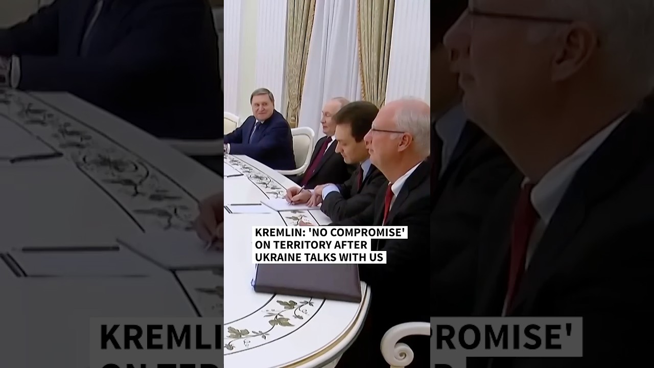 Kremlin says 'no compromise' yet on territory after Ukraine talks with US