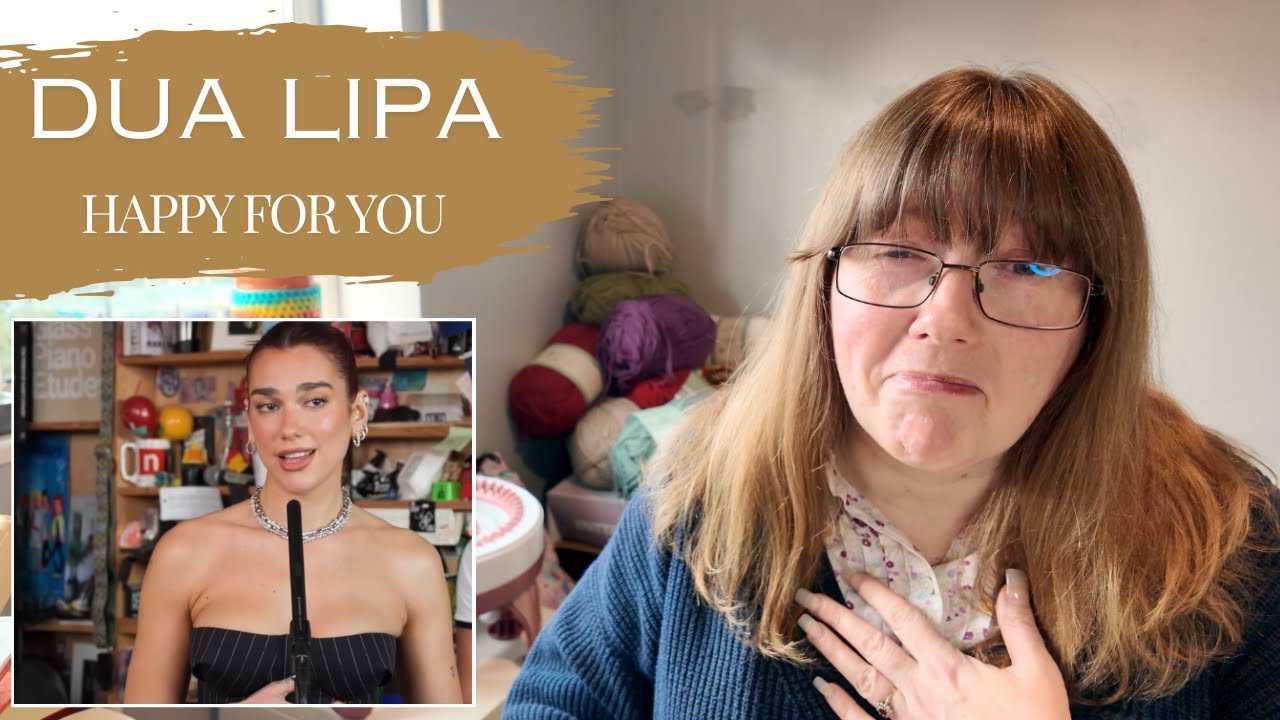 Tiny Desk New Series -  Vocal Coach reacts to Dua Lipa 'Happy For You'