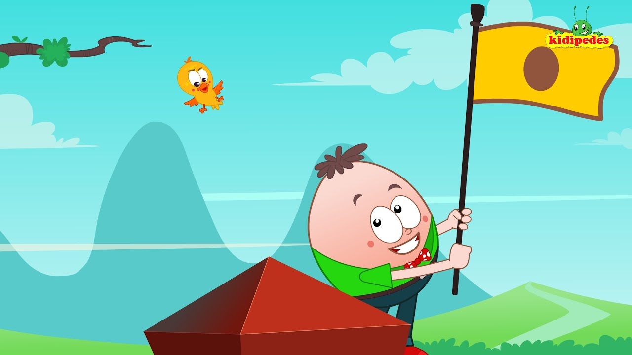 CUTEST Humpty Dumpty I FABULOUS Children Nursery Rhyme I Kidipedes Videos For Kids I Kindergarten