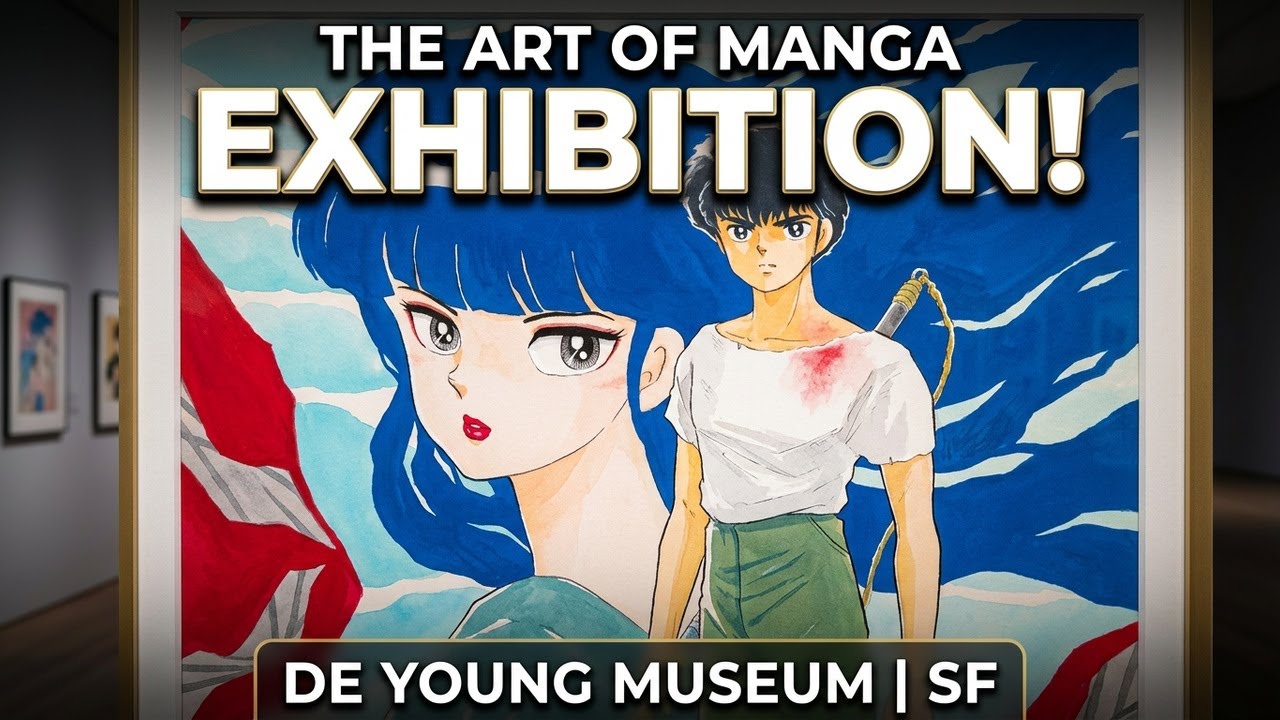 The Art of Manga Exhibit | de Young Museum | San Francisco, CA