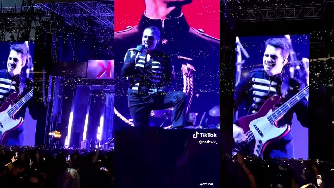 My Chemical Romance LIVE in Seattle July 11, 2025:  Disenchanted