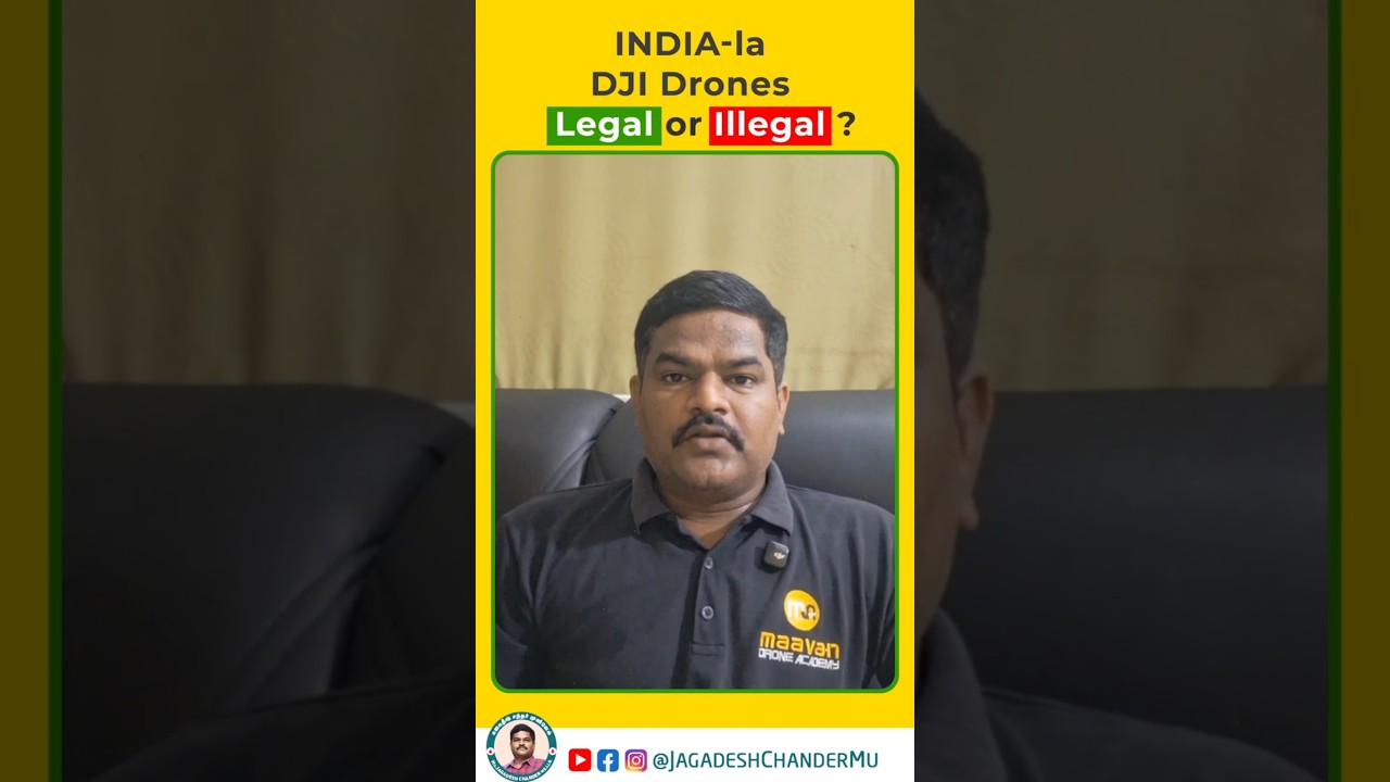 DJI Drones - Legal or Illegal in India #djidronelicense, #rptofakepromise