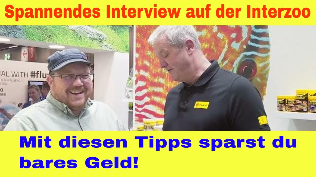 Tropical-Interview: Neueste Entwicklungen bei Trockenfutter für Zierfische mit Michael Degen