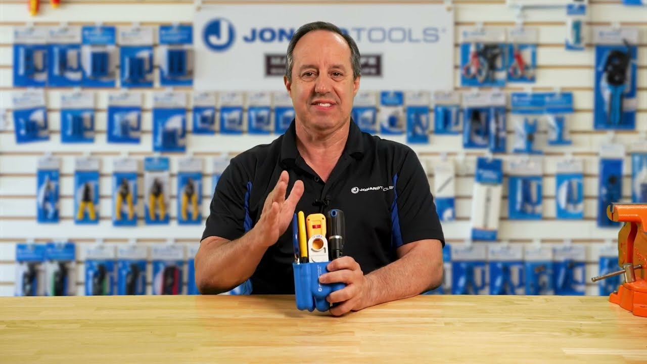 Jonard Tools Punchdown Tool Kit for Data and Telecom Installers (TK-17) Product Video