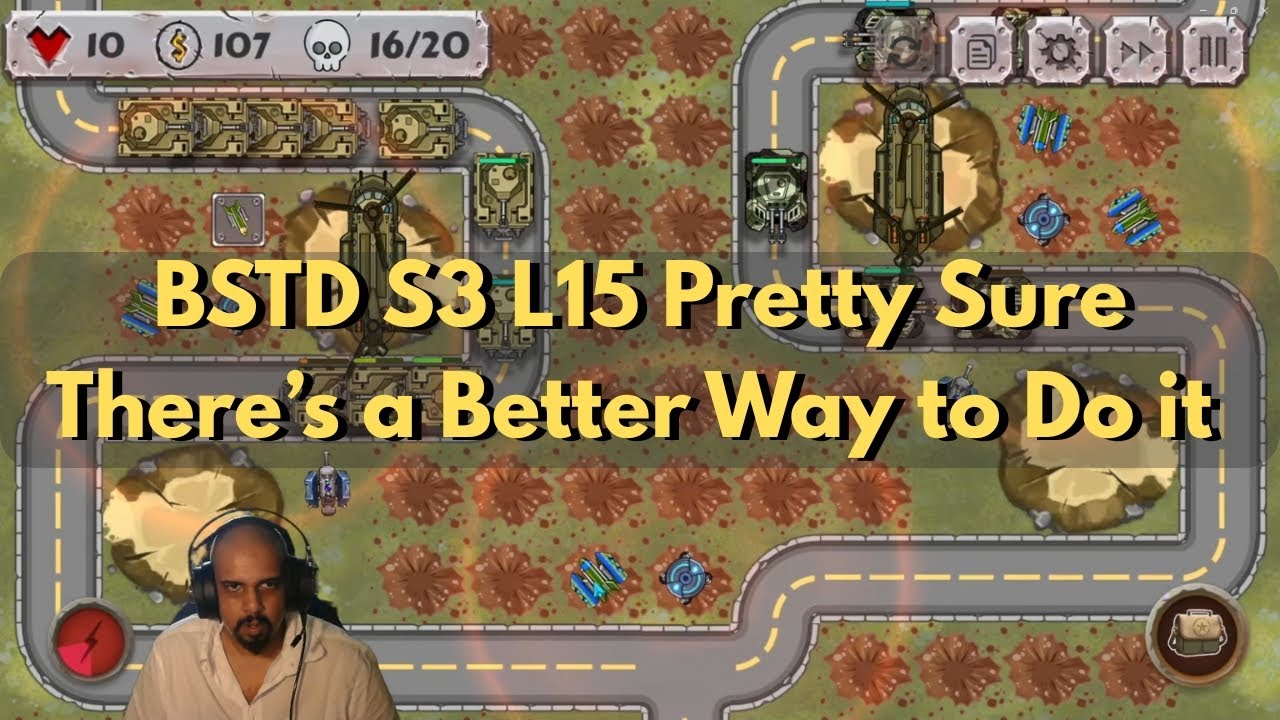 Season 3 Level 15 of Battle Strategy Tower Defense Walkthrough