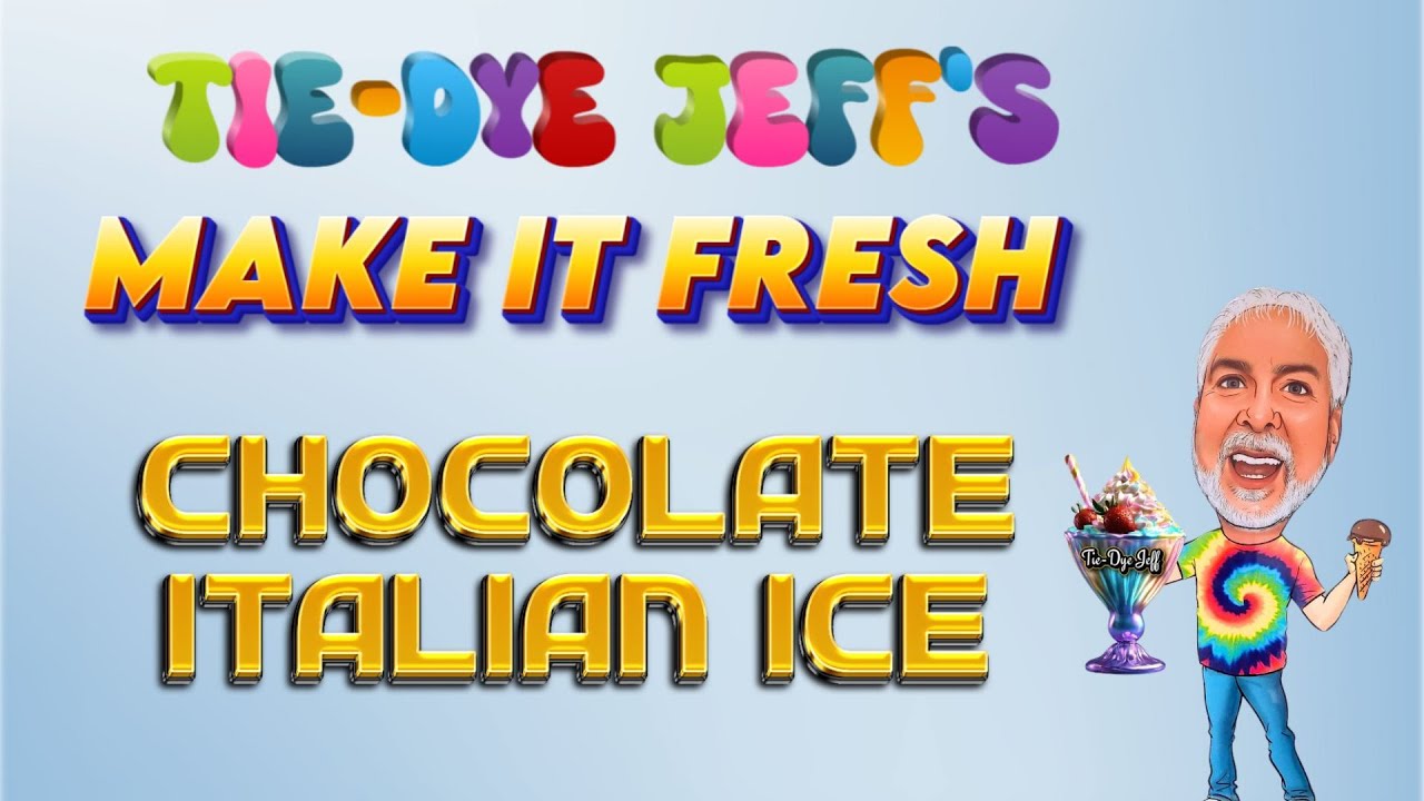 How to make Chocolate Italian Ice