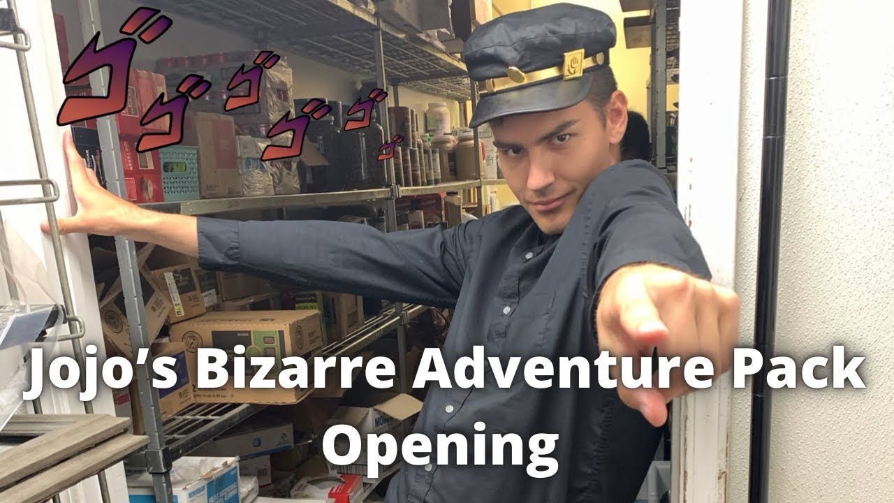 Jojo’s Bizarre Adventure Trading Card Pack Opening!