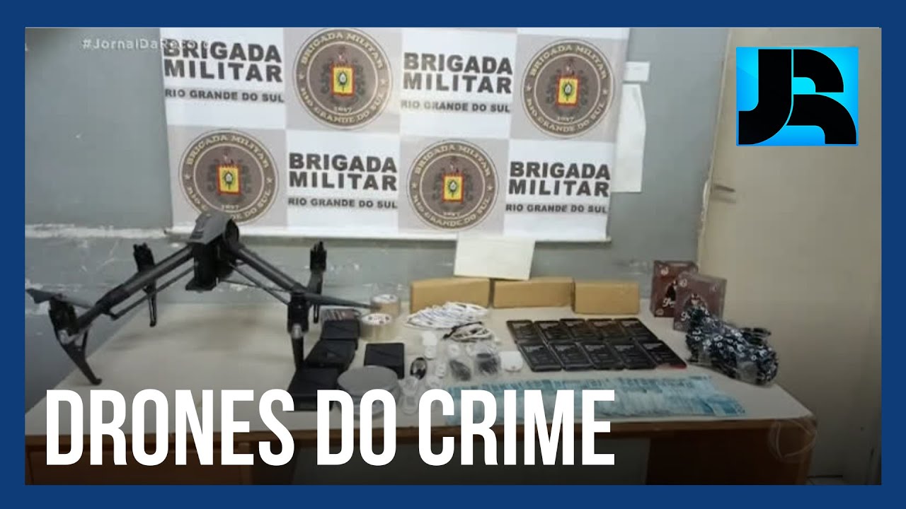 Suspeitos de usar drone para enviar encomendas a presídio são presos no RS