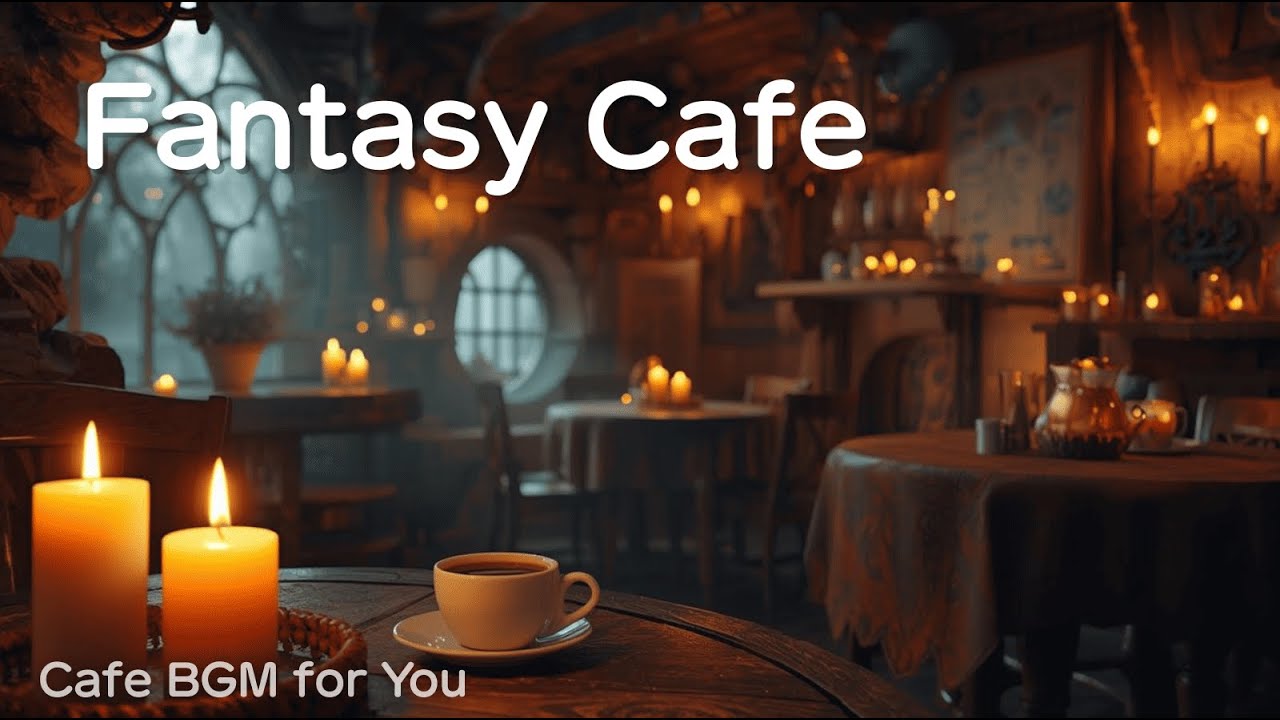 Medieval Cafe 🕯️ Mystic Night Reading for Work & Study | 2 Hours