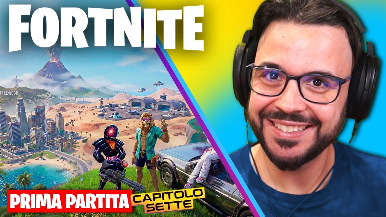 la mia prima Partita del CAPITOLO 7 di - FORTNITE
