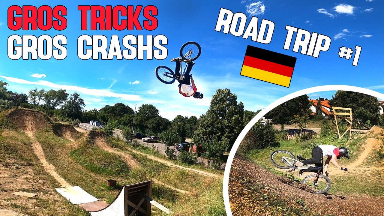ROAD TRIP EN ALLEMAGNE #1 - ON ROULE UN DES MEILLEURS BIKEPARK ALLEMAND !!