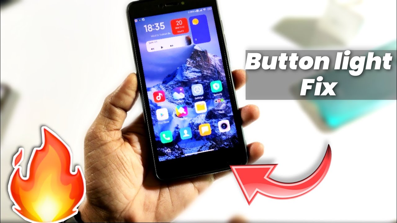 How to Fix Hardware button light on Redmi Note 4 | Fix button light bug - All ROM