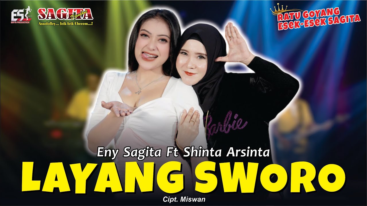 Eny Sagita Feat Shinta Arsinta - Layang Sworo | Dangdut (Official Music&nbsp;Video)