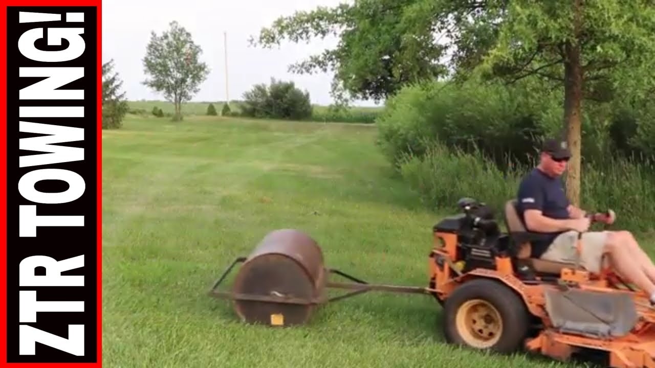 IS IT POSSIBLE TO TOW WITH YOUR ZERO TURN MOWER?