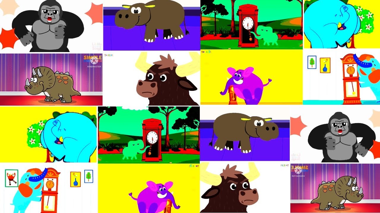 Hickory Dickory Dock/Chroma Key And Alien  Voice
