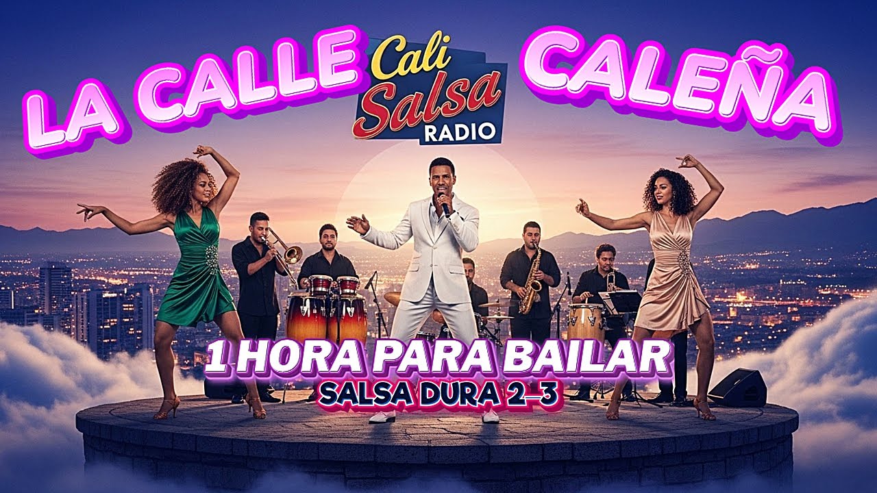 LA CALLE CALEÑA 🔥 SALSA DURA 2–3 |1 HORA PARA BAILAR | CALI SALSA RADIO