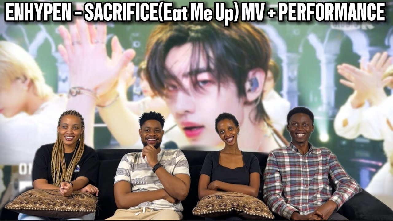 Our Reaction To ENHYPEN (엔하이픈) 'Sacrifice (Eat Me Up)' Official MV + PERFORMANCE.