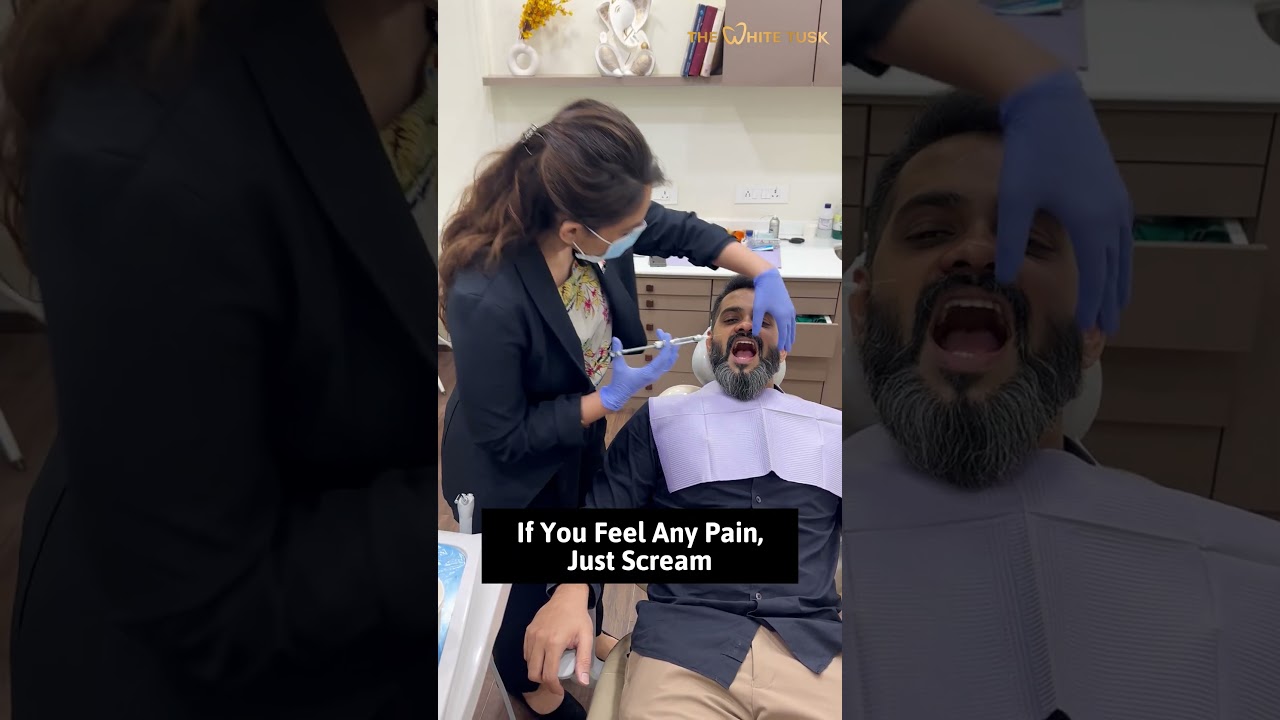 If it hurts, scream!&rdquo; 🤣